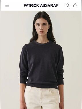 Superfine Merino Vintage Classic Crewneck